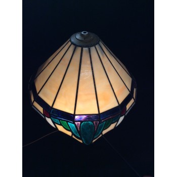 Tiffany style pendant lamp shade.
